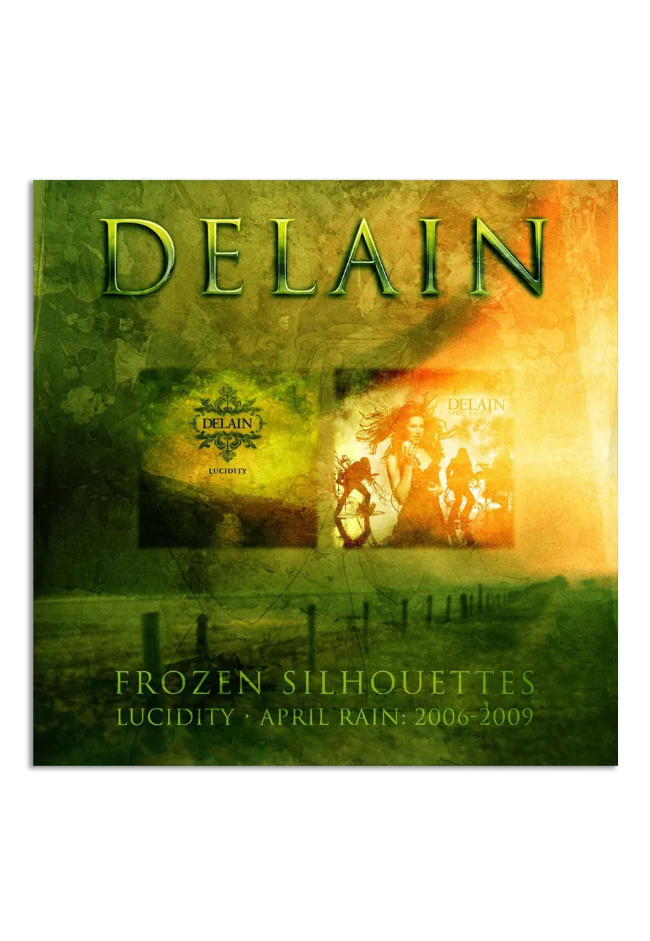 Delain Frozen Silhouettes 2006-2009 CD boxset 3CD gotico