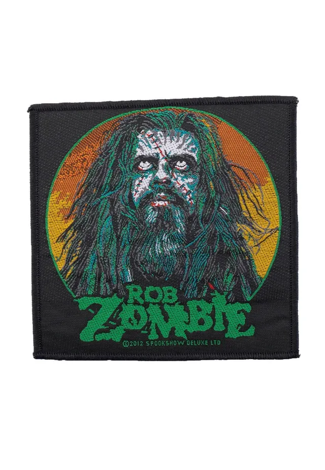 Rob Zombie Zombie Face patch toppa multicolore taglia unica