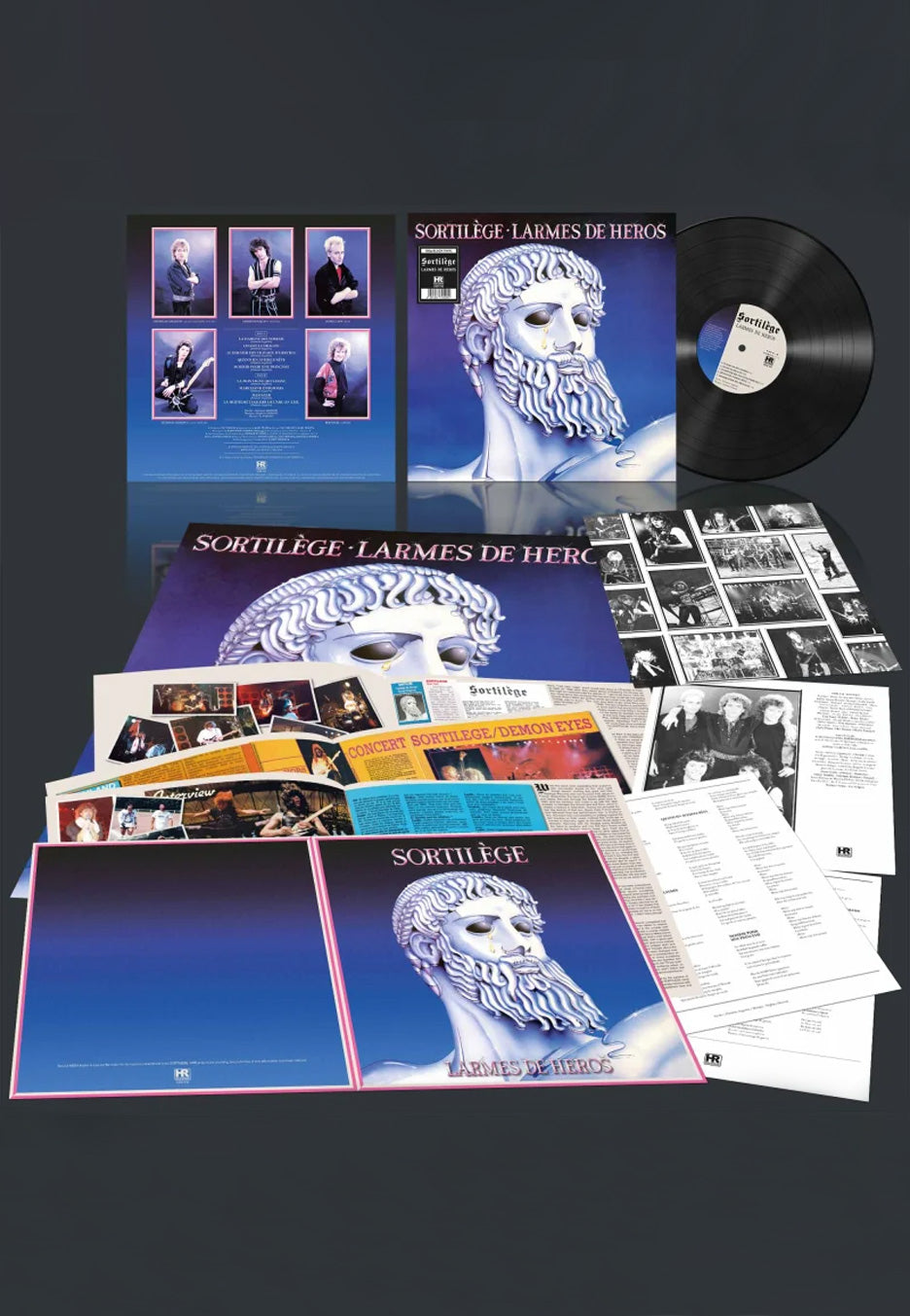 Sortilège Larmes De Héros vinile LP heavy metal