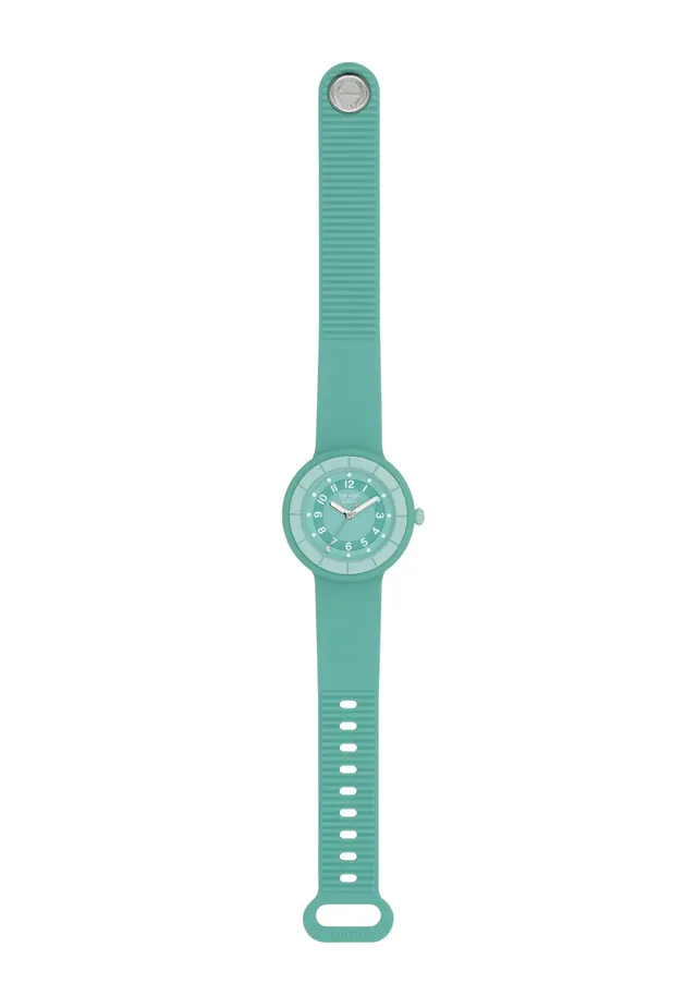 Hip Hop Hero.Dot Solar orologio donna verde acqua 33 mm