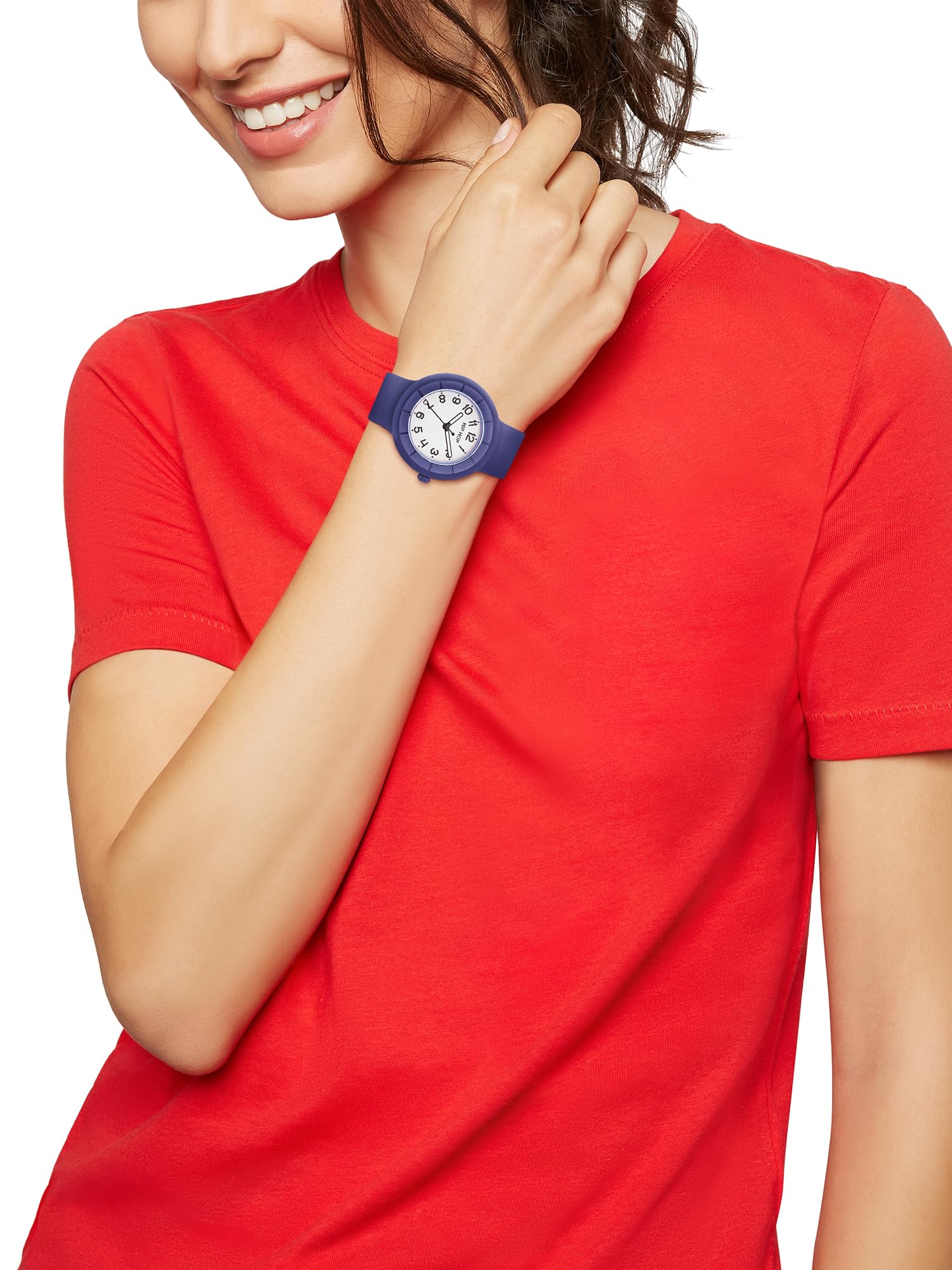 Hip Hop Hero.Dot Ocean Blue orologio donna blu 34 mm
