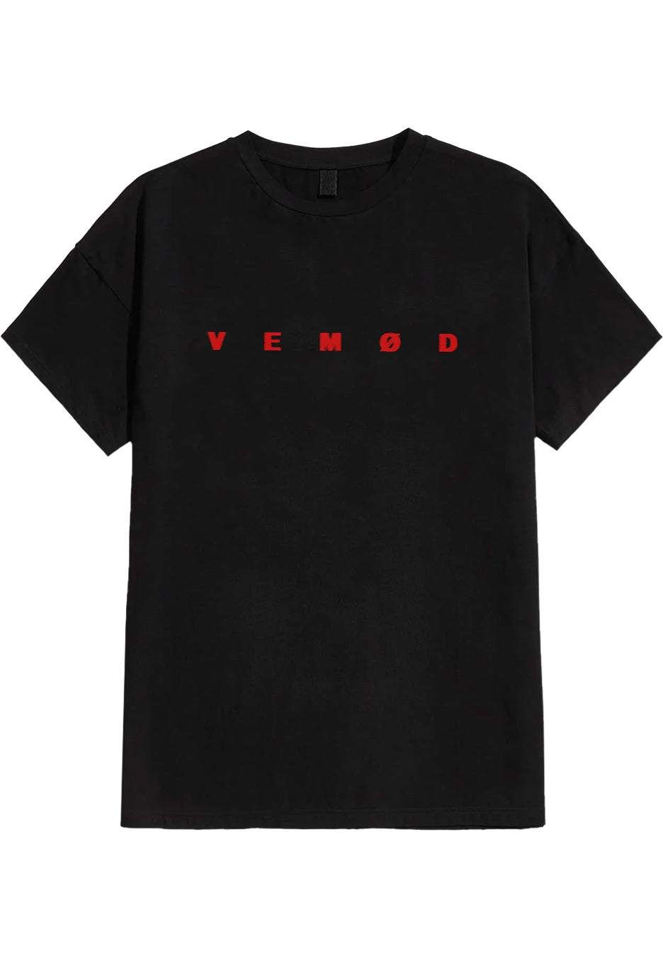 VEMØD Moth T-Shirt nera in jersey