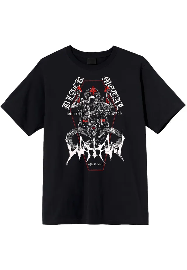 Watain Sworn Coffin T-Shirt nera taglia M black metal