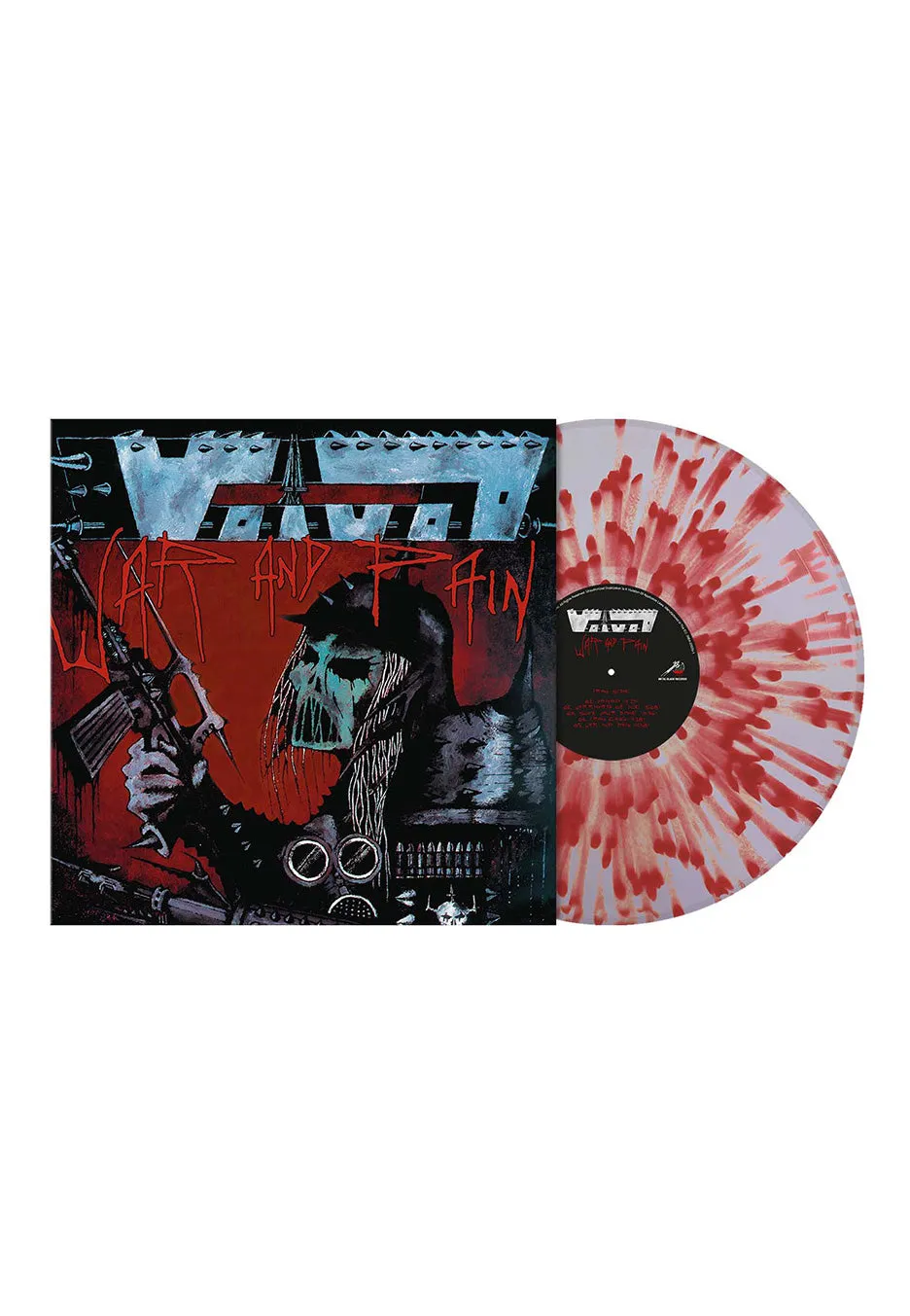 Voivod War And Pain Vinile LP Lilla Rosso Splatter Limitato