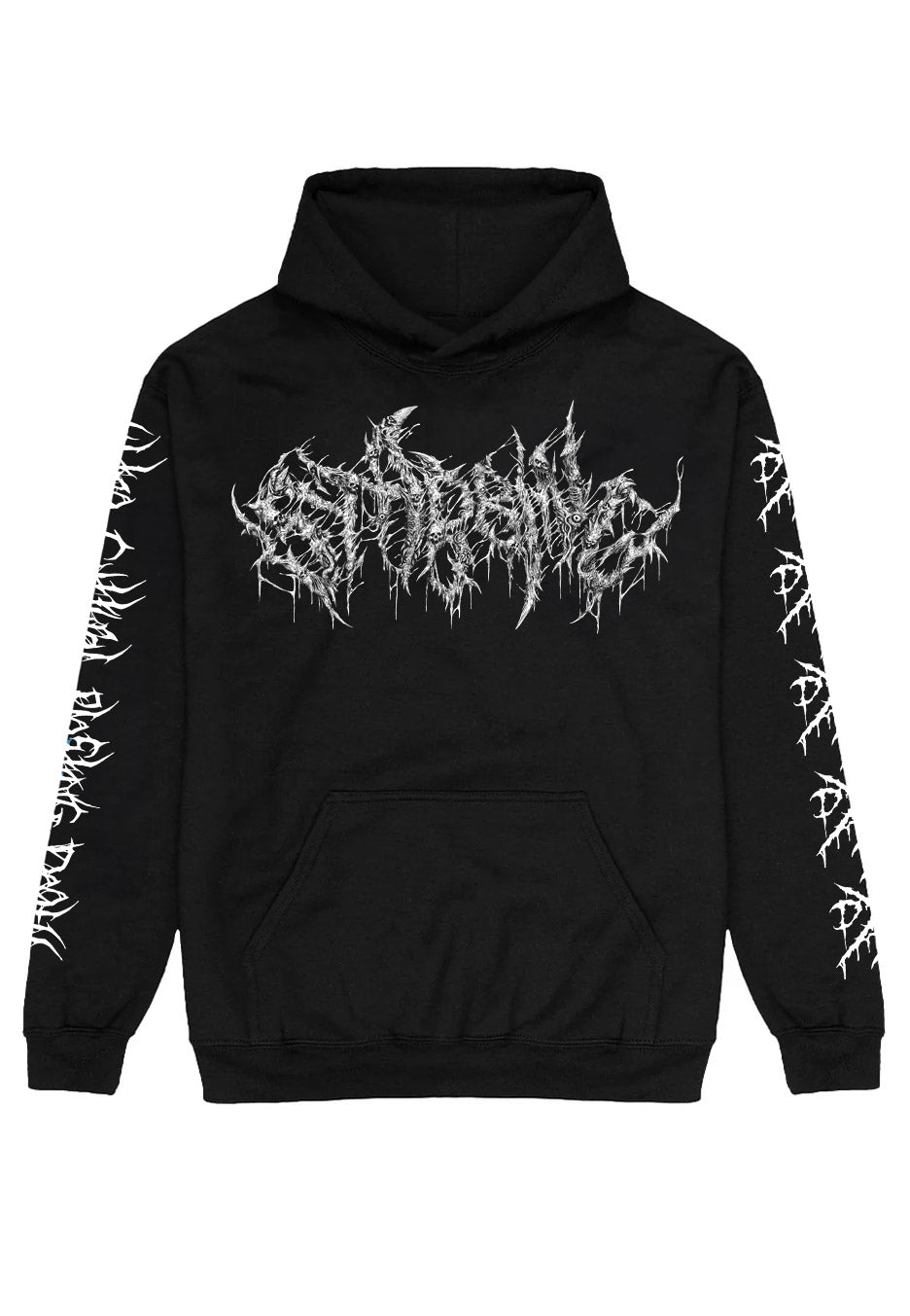 Stabbing Ultra Guttural Blasting Death felpa hoodie nera