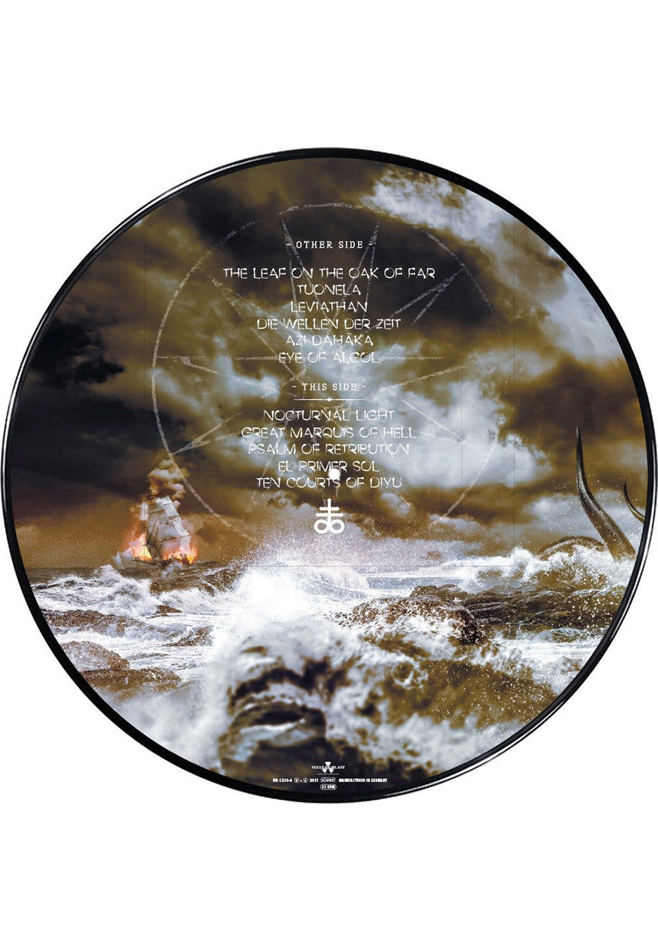 Therion Leviathan picture vinile LP metal