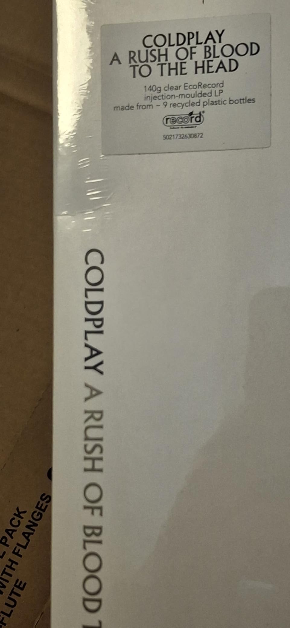 Coldplay A Rush of Blood to the Head LP Vinile Trasparente EcoRecord
