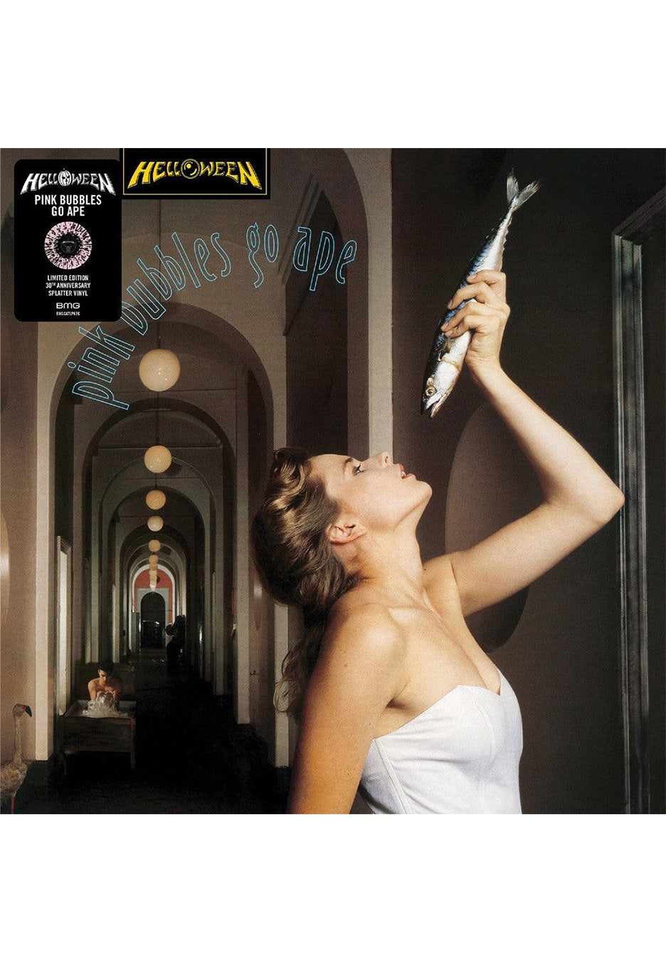 Helloween Pink Bubbles Go Ape vinile rosa 30th LP