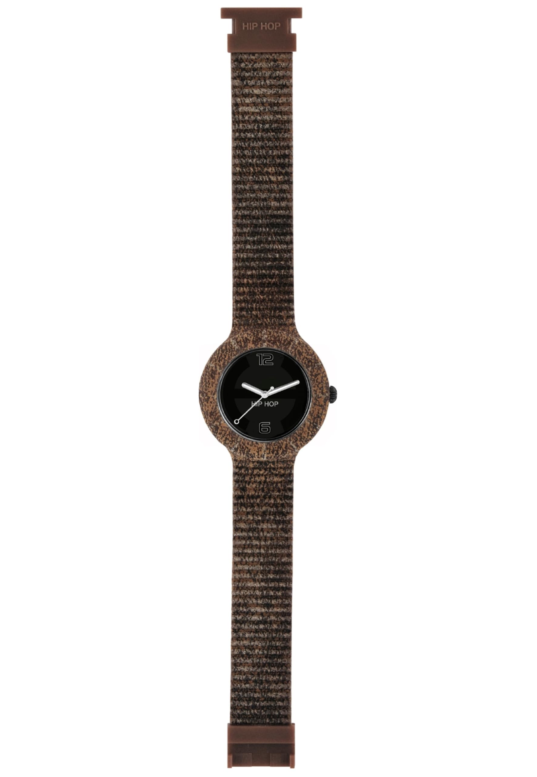 Hip Hop X Man orologio uomo nero tessuto vintage 42 mm