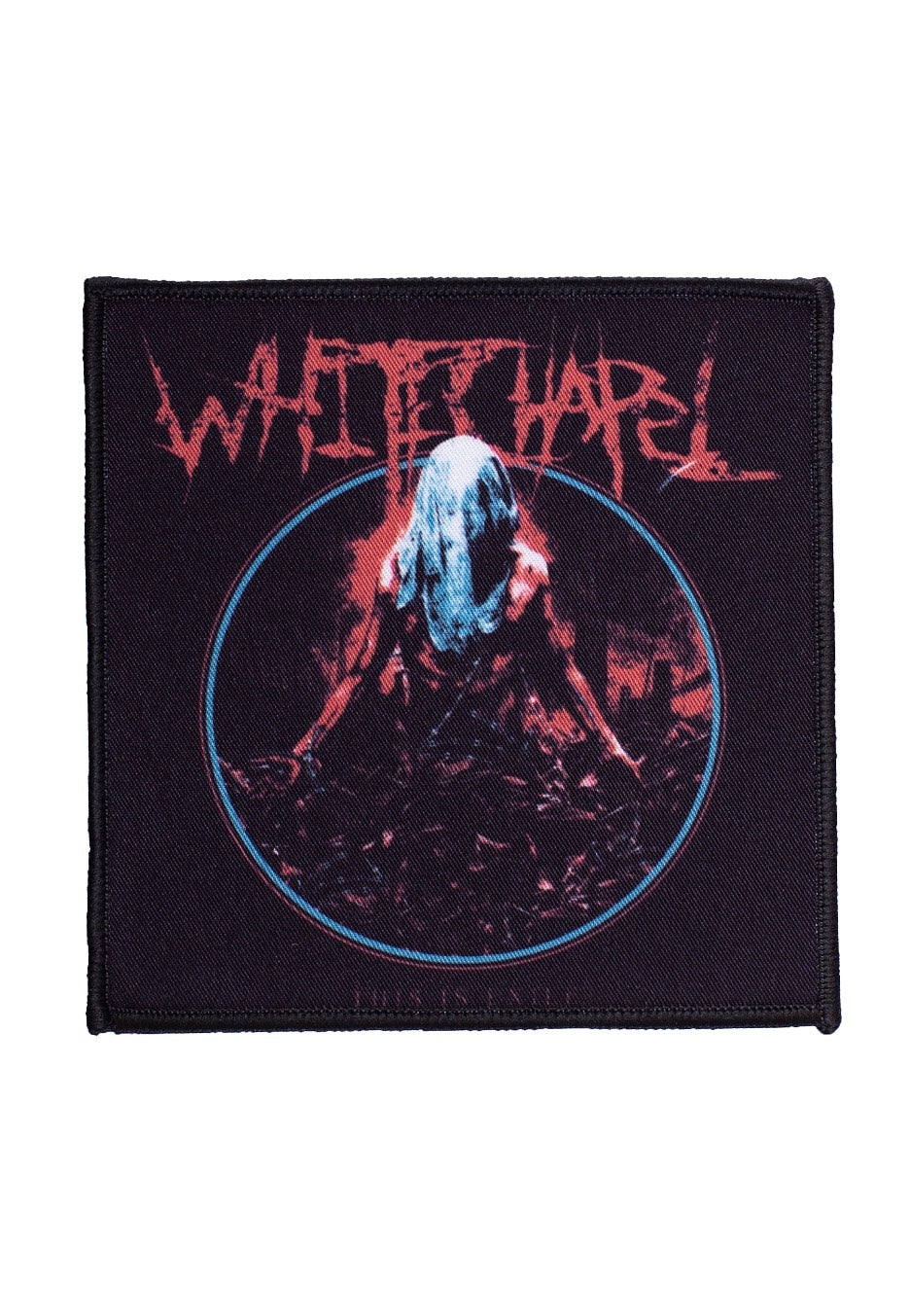 Whitechapel This Is Exile Patch Toppa Nera Onesize Deathcore
