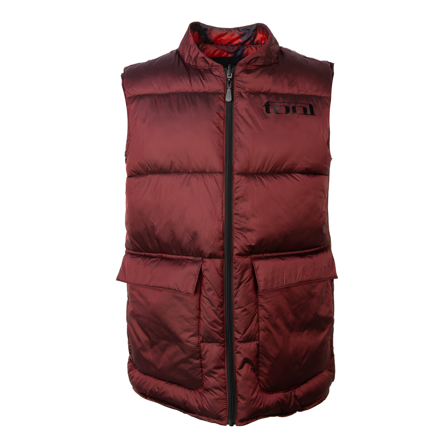Tool 10,000 Days Gilet Smanicato Reversibile Rosso