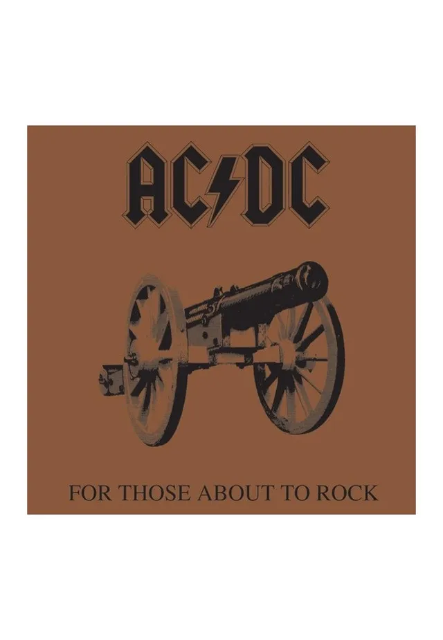 AC/DC For Those About To Rock CD hard rock Epic