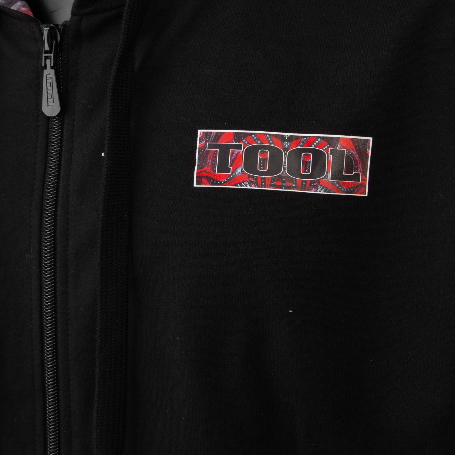 Tool Army 10,000 Days Felpa zip rossa taglia L