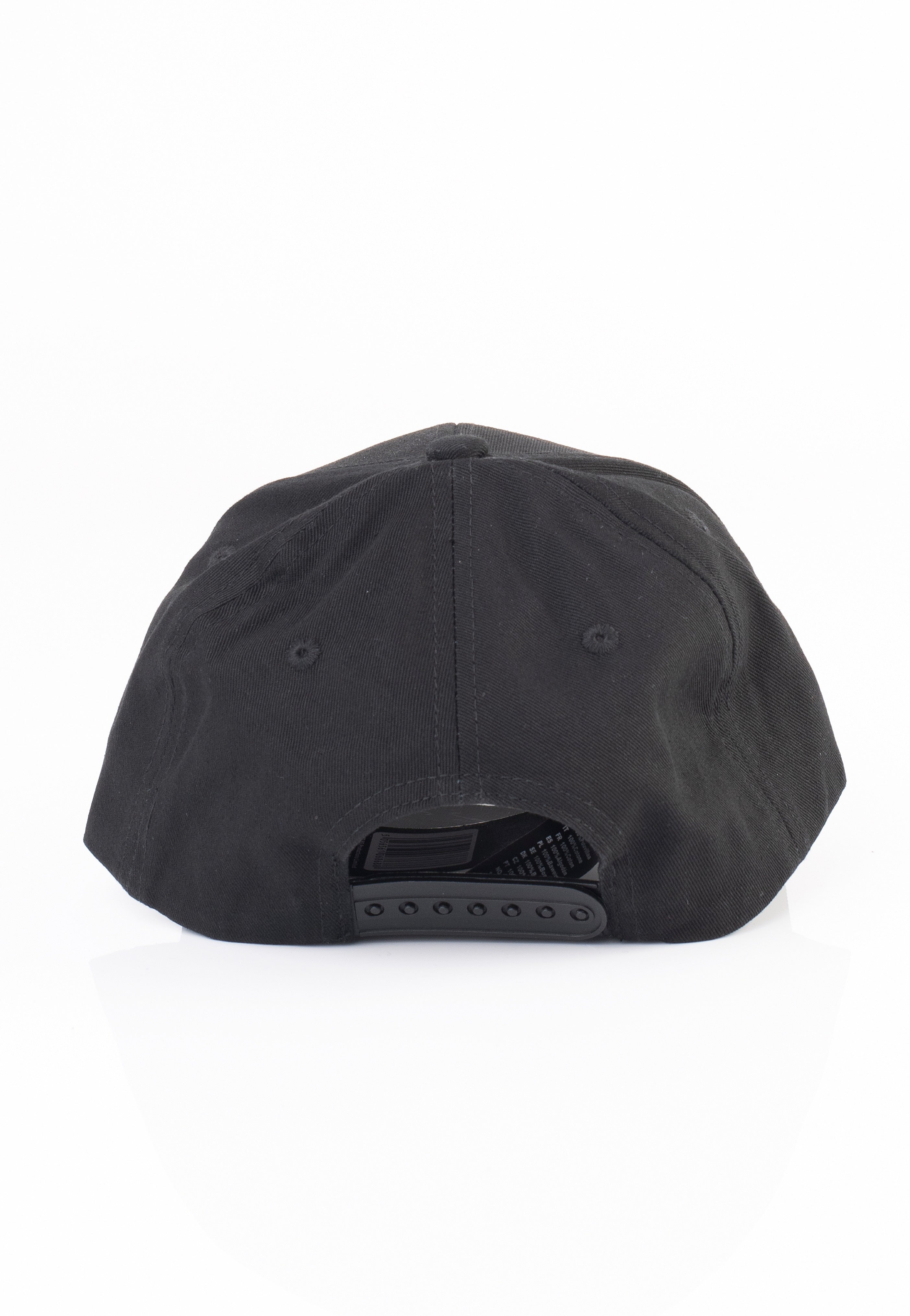 Black Sabbath Text Logo cappellino cap nero snapback