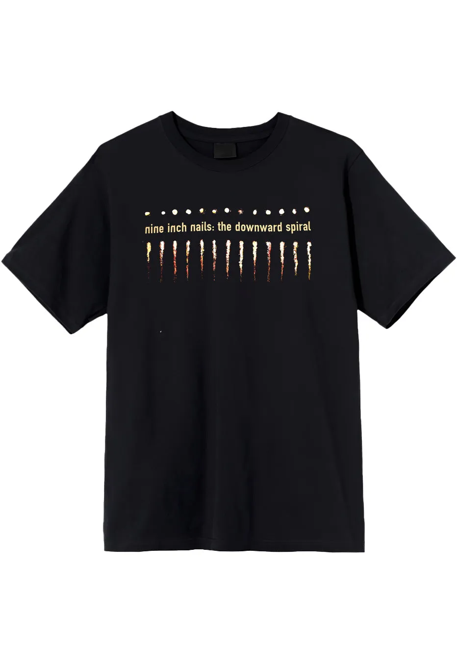 Nine Inch Nails Downward Spiral T-Shirt Nera Rock Alternativo