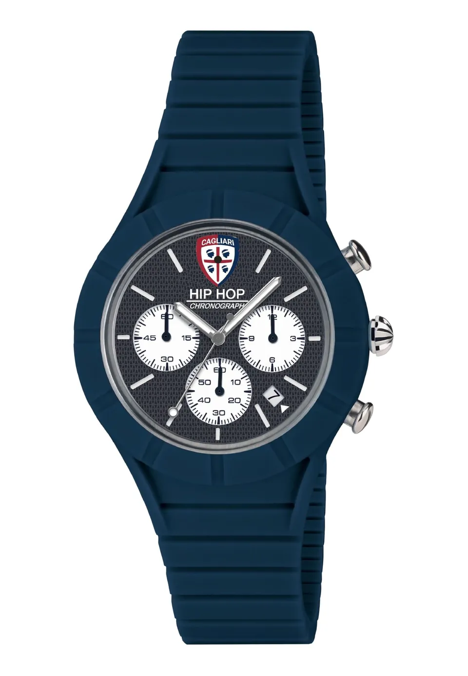 Hip Hop Master Cagliari orologio uomo blu crono