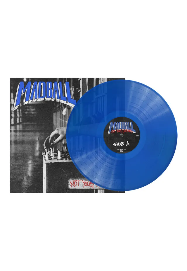 Madball Not Your Kingdom vinile LP blu trasparente