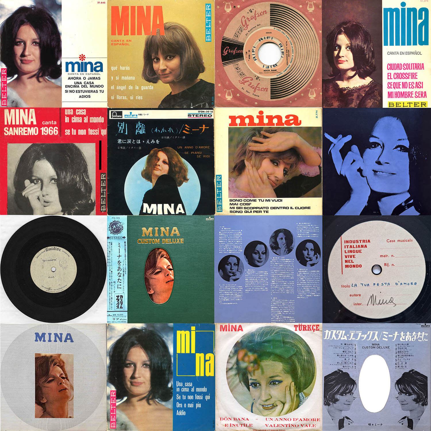 Mina 1963/1967 Rarità Versioni Alternative CD cofanetto