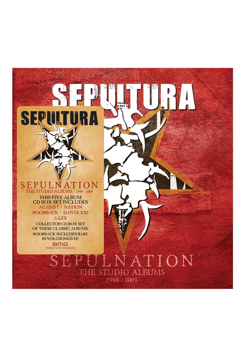 Sepultura Sepulnation 5 CD Box Set death metal 1998-2009