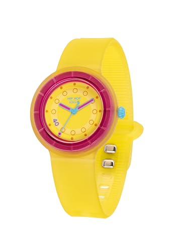 Hip Hop Hero.Dot Solar orologio donna giallo solare 34 mm 40 anni