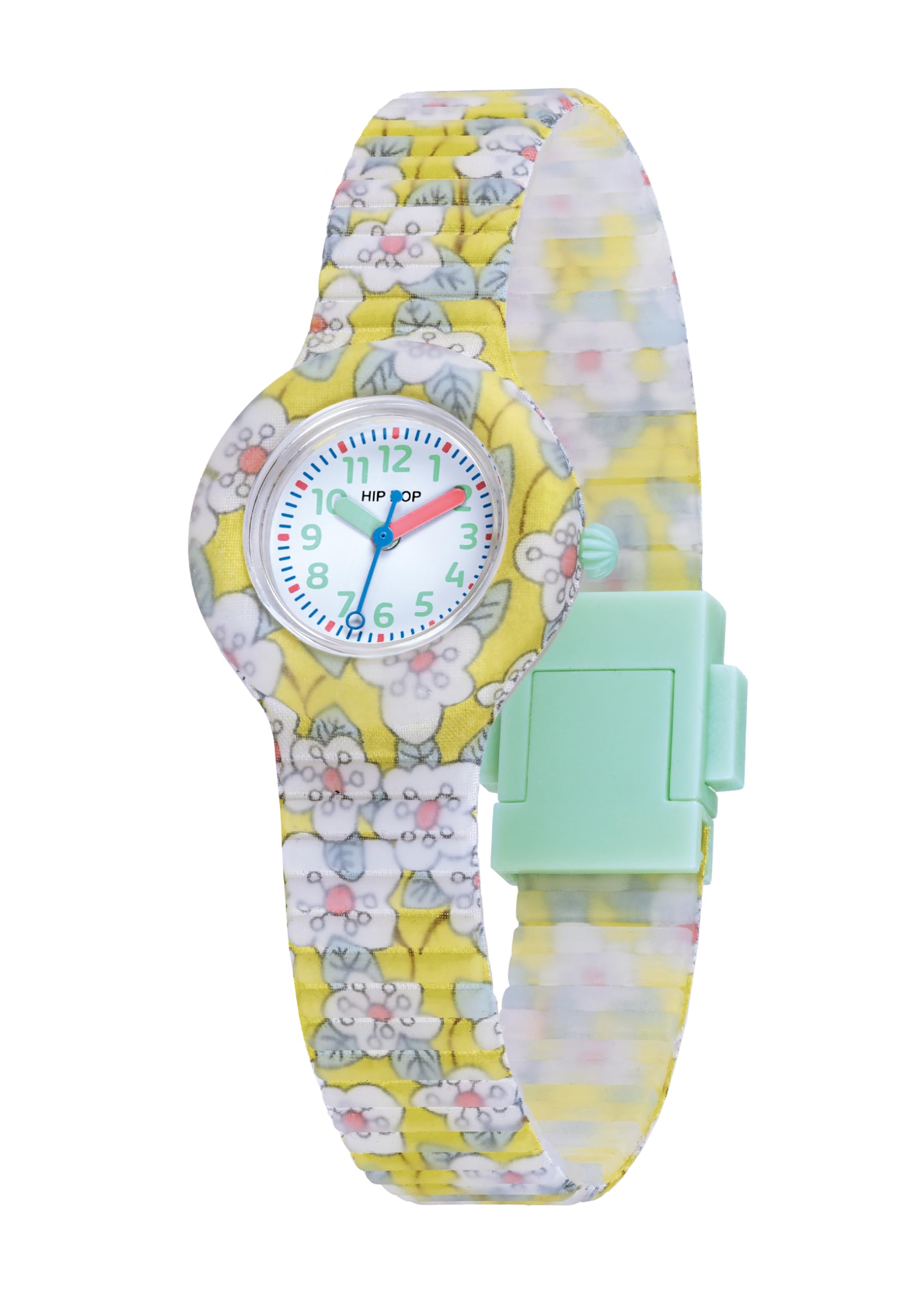 Hip Hop Flower Power orologio bambina verde liberty 28 mm