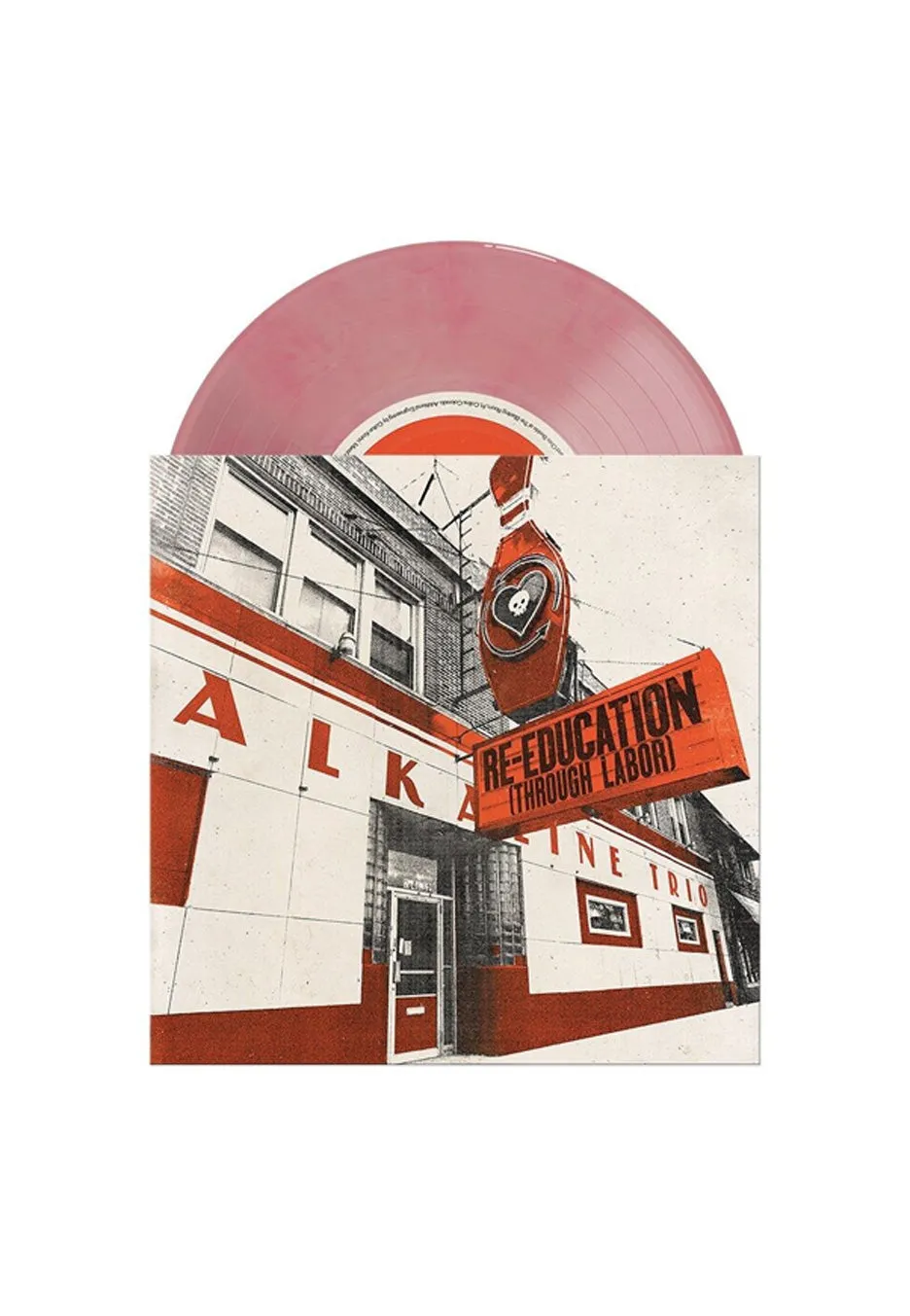 Rise Against Alkaline Trio Private Eye vinile 7 pollici blossom