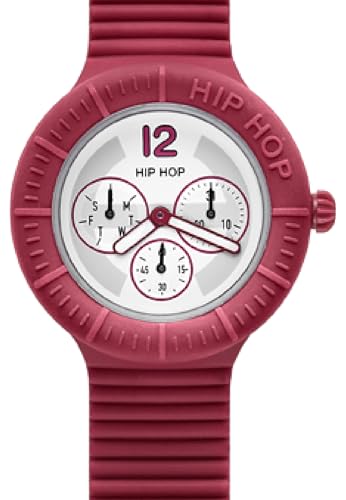 Hip Hop X Man HWU0175 orologio uomo bianco/rosso 42mm
