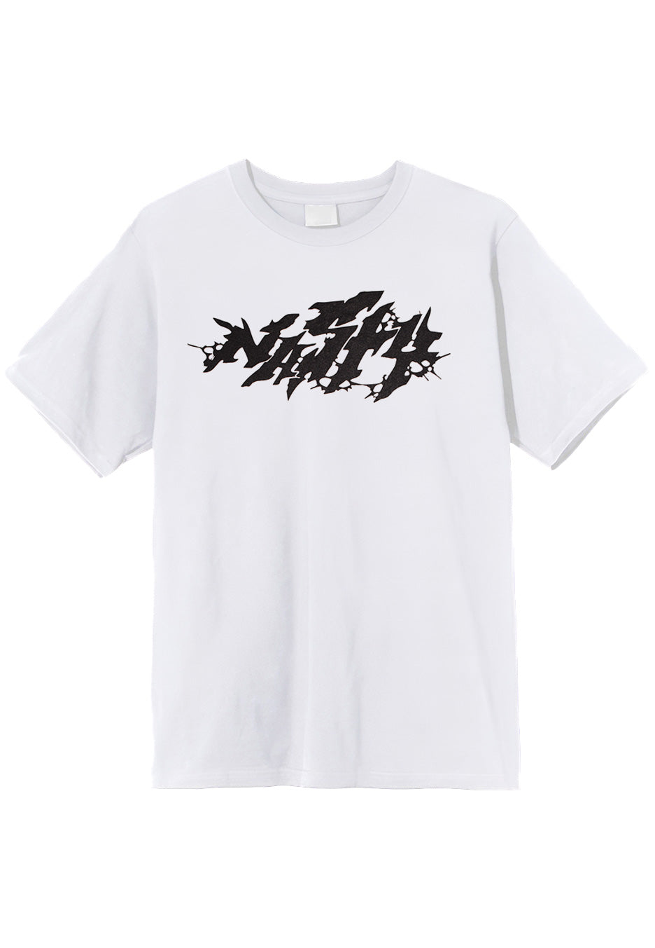 Nasty Anti Social T-Shirt maglietta bianca uomo