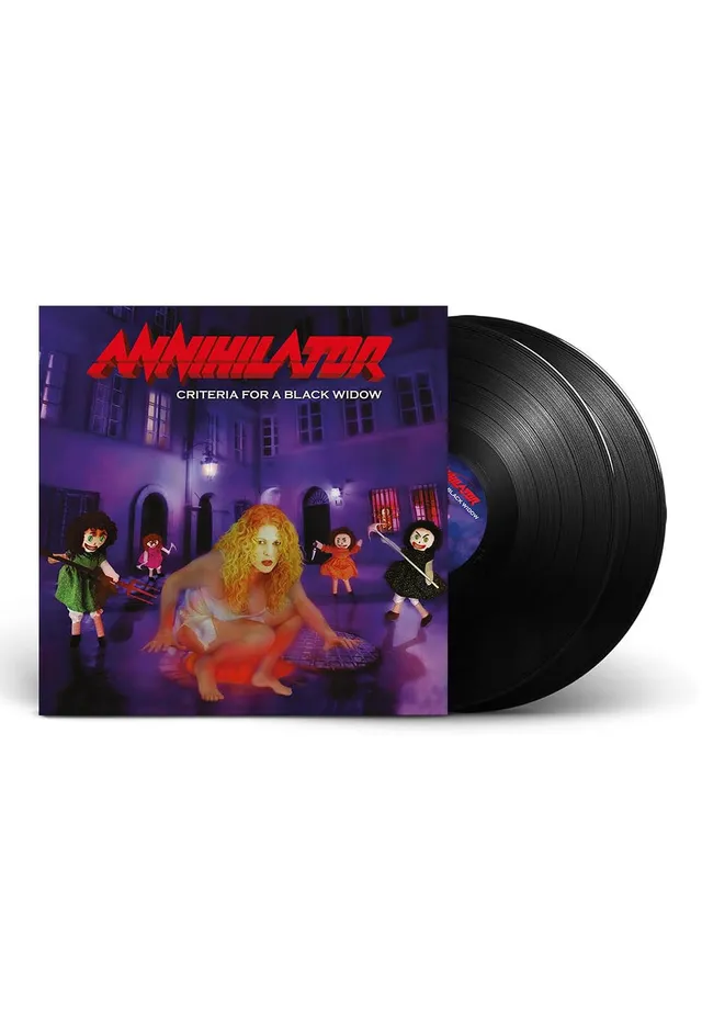 Annihilator Criteria For A Black Widow doppio vinile 2 LP