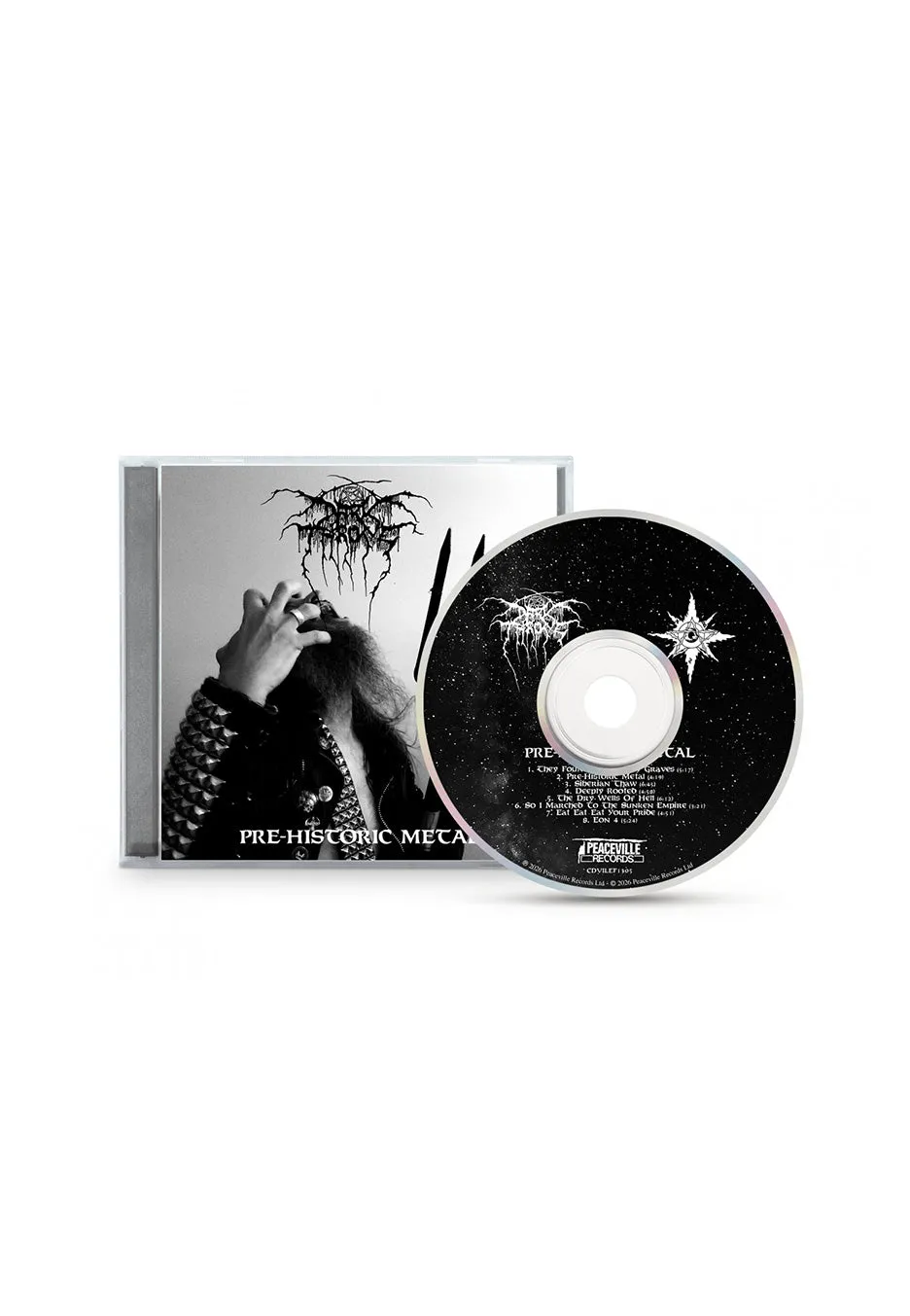 Darkthrone Pre-Historic Metal CD album 2026 black metal