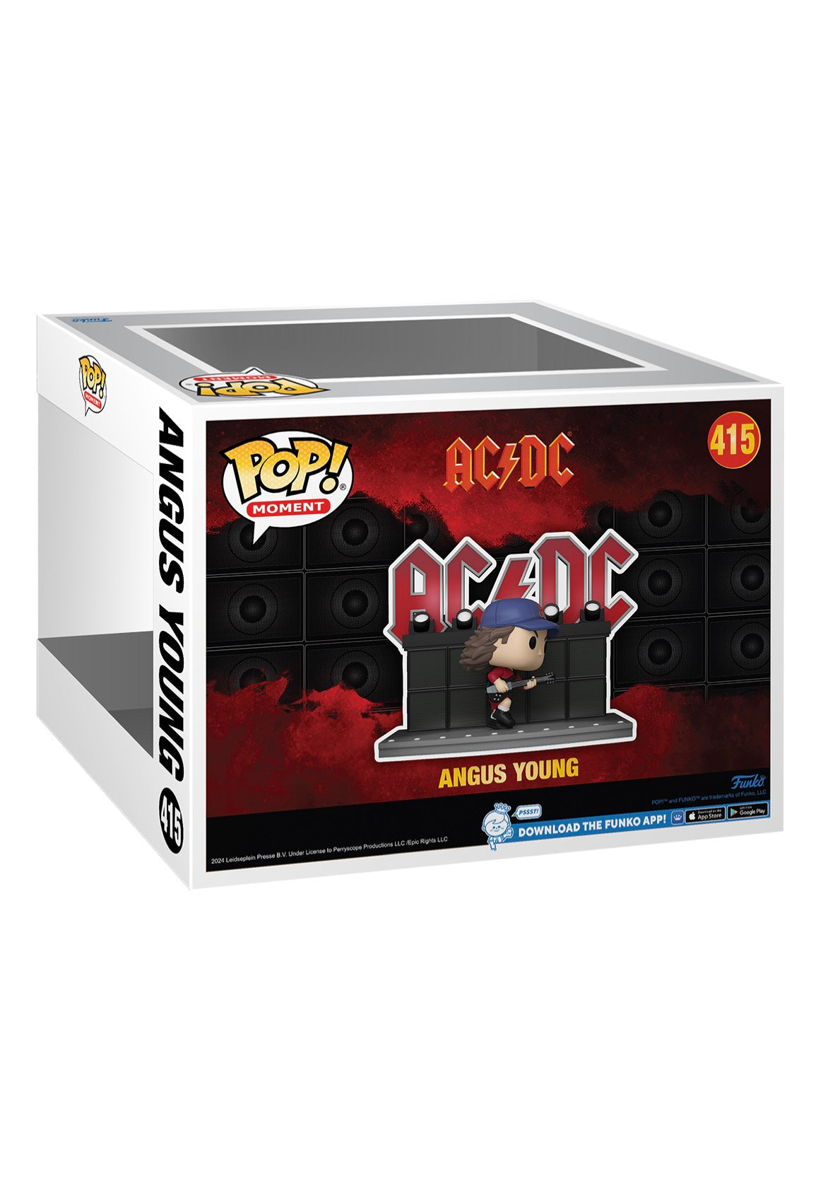 AC/DC Angus Young Dance Funko Pop Moments vinile