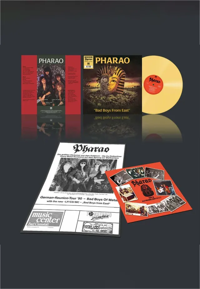 Pharao Bad Boys From East LP Vinile Mustard Limited