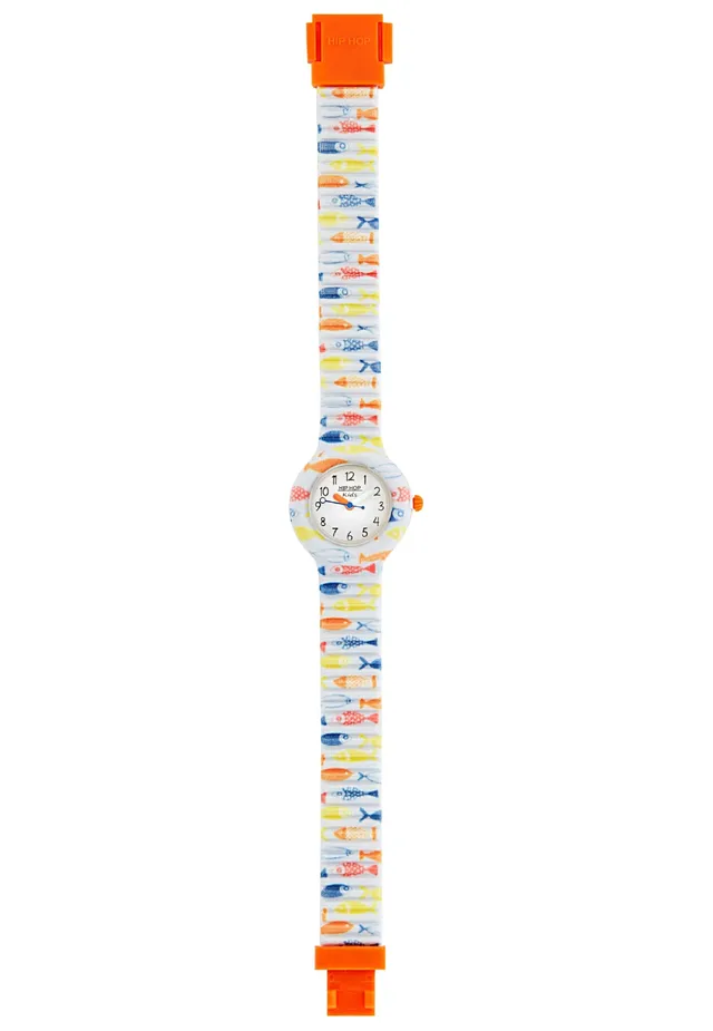 Hip Hop Kids Fun HWU1159 Orologio Bambino Bianco Multicolore
