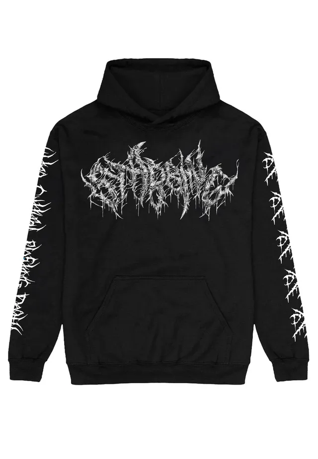 Stabbing Ultra Guttural Blasting Death felpa hoodie nera