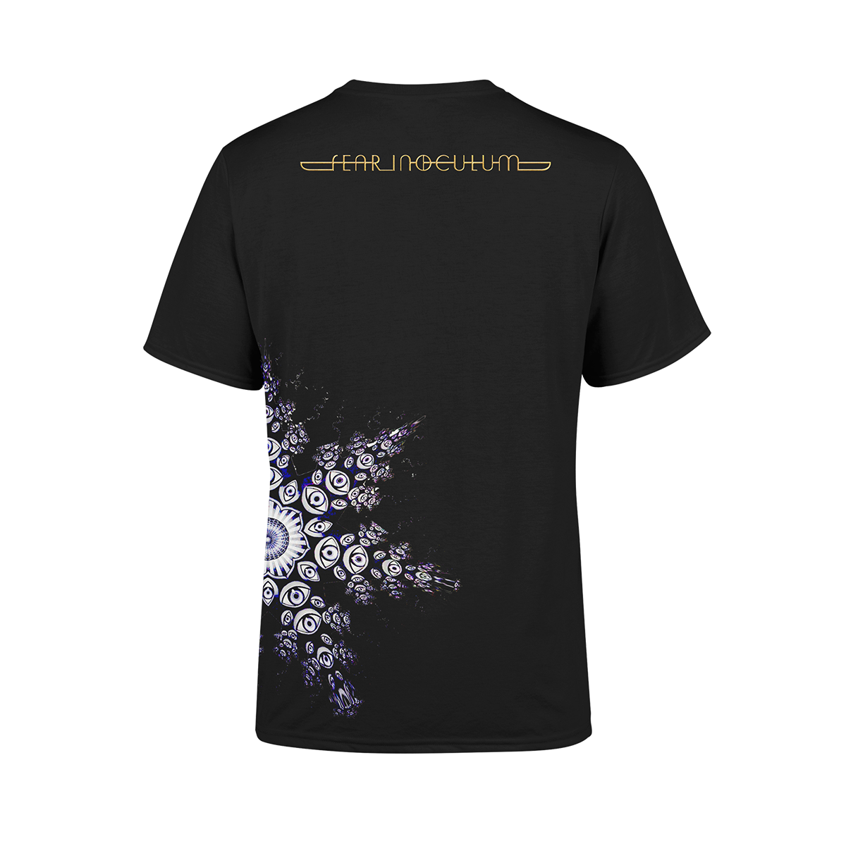 Tool Tondo Star T-Shirt Unisex Premium Nera Cotone Poliestere