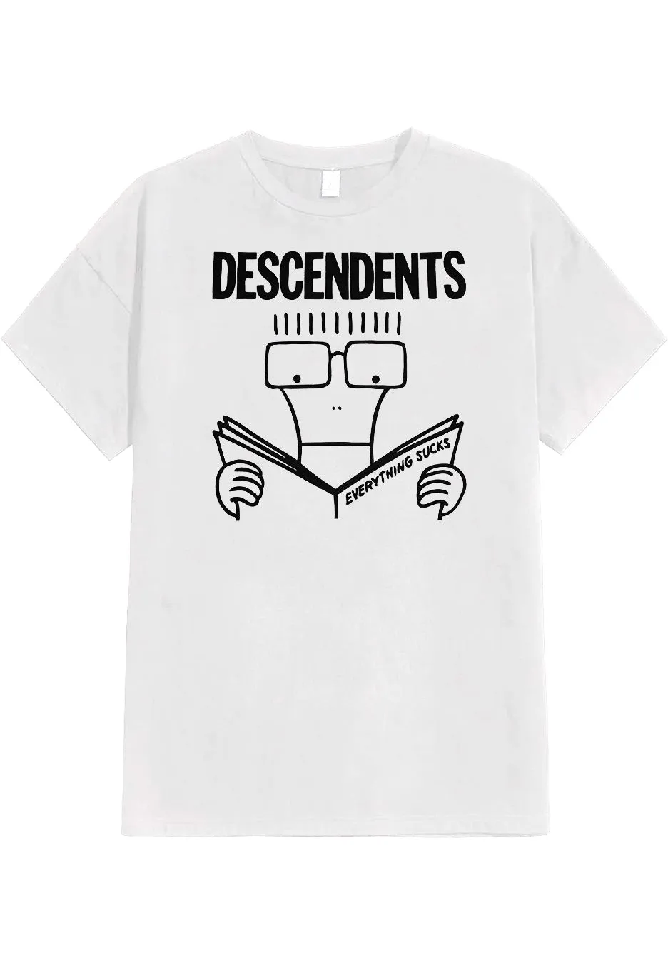 Descendents Everything Sucks T-Shirt bianca uomo