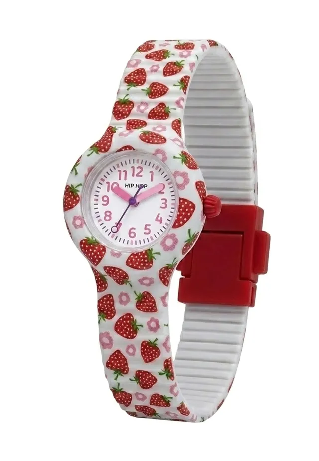 Hip Hop Kids Fun orologio bambina 28 mm silicone stampato