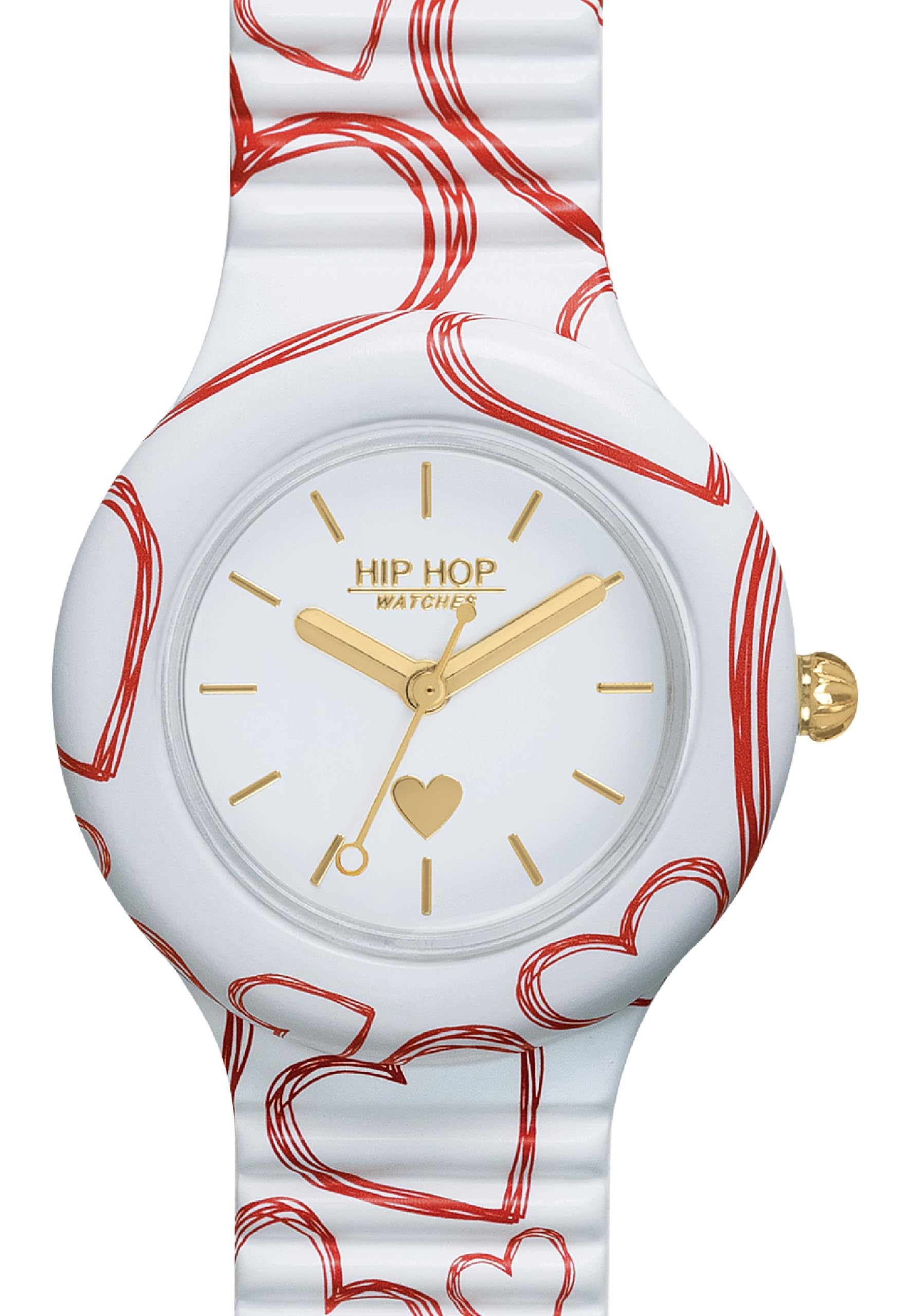 Hip Hop Hero 32 orologio donna silicone stampato 32 mm