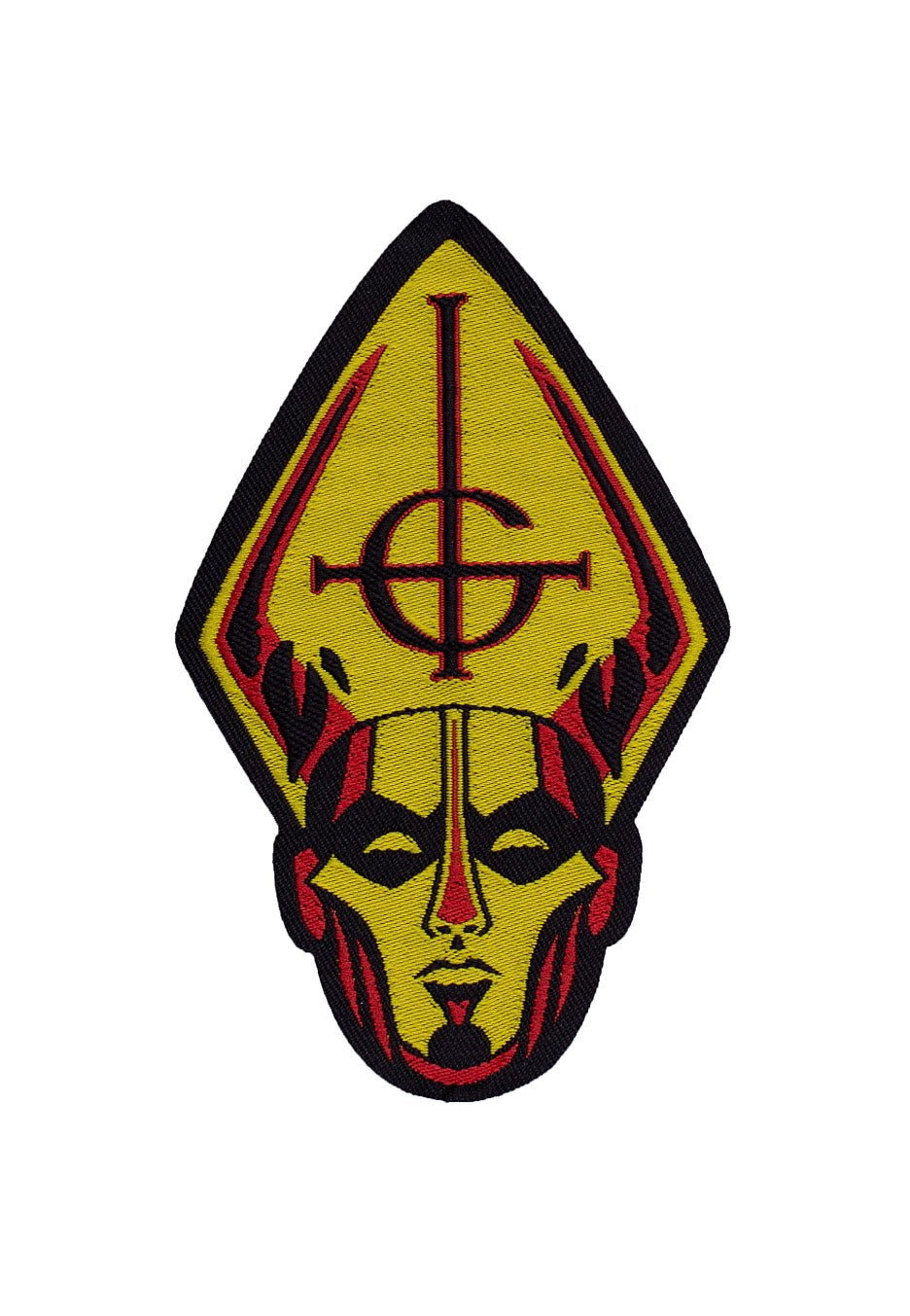 Ghost Papa Head patch toppa nera onesize