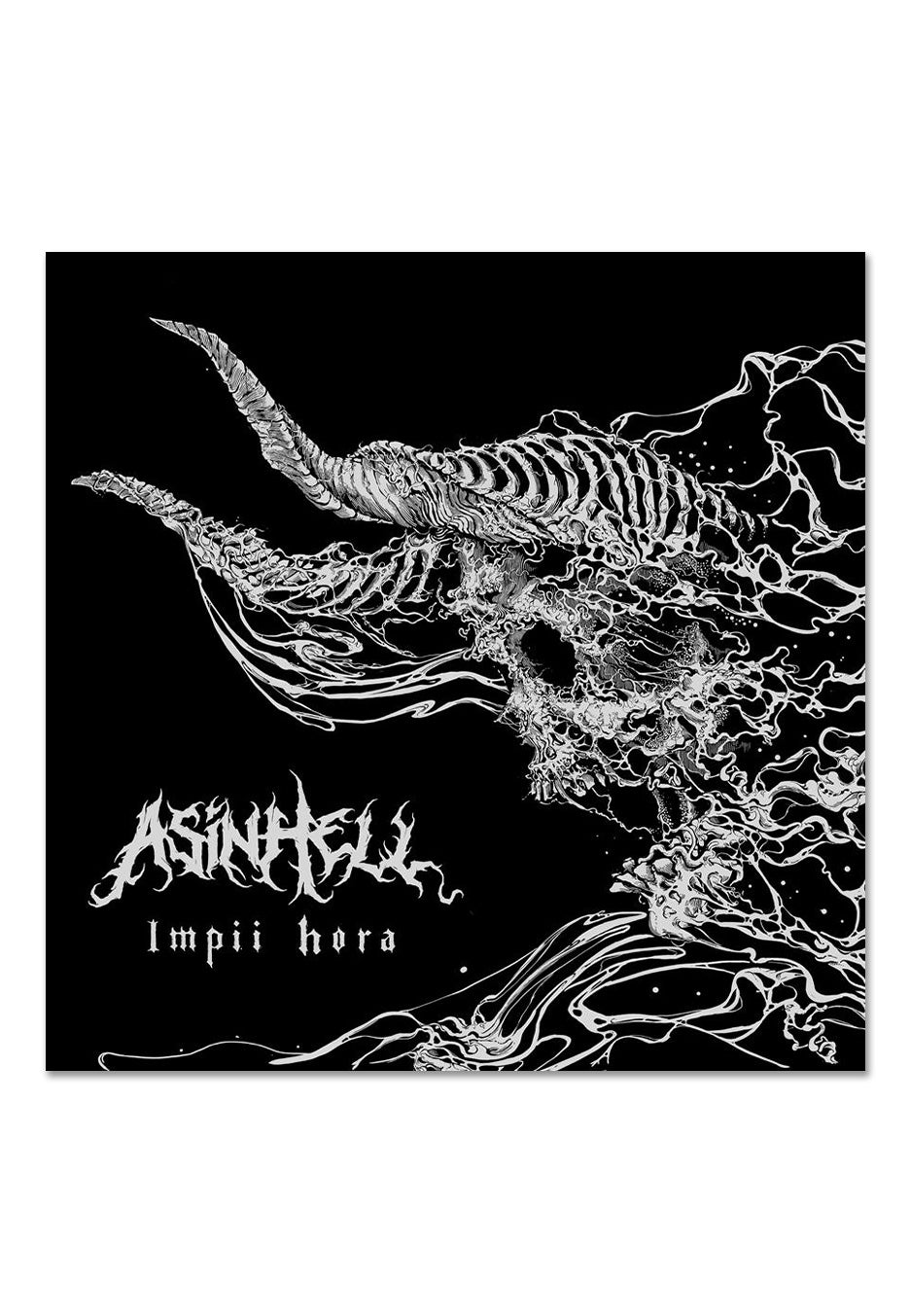 Asinhell Impii Hora LP vinile rosso crimson death metal