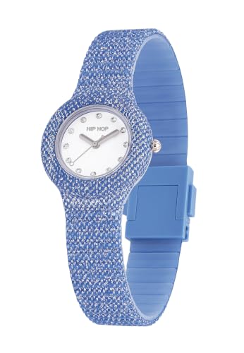 Hip Hop Hero 32 HWU1337 Orologio Donna Argento Blu 32 mm