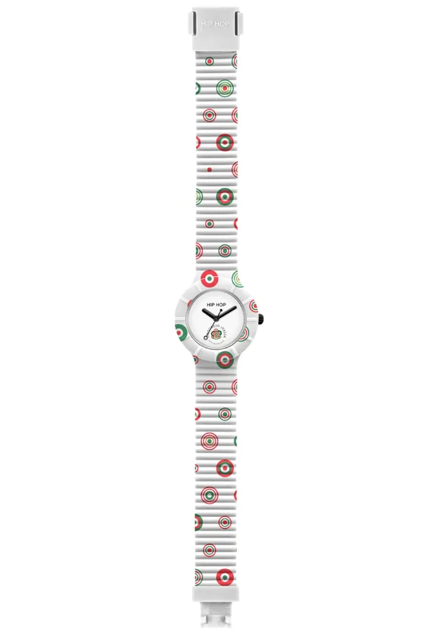 Hip Hop Hero 32 HWU0563 Orologio donna silicone bianco