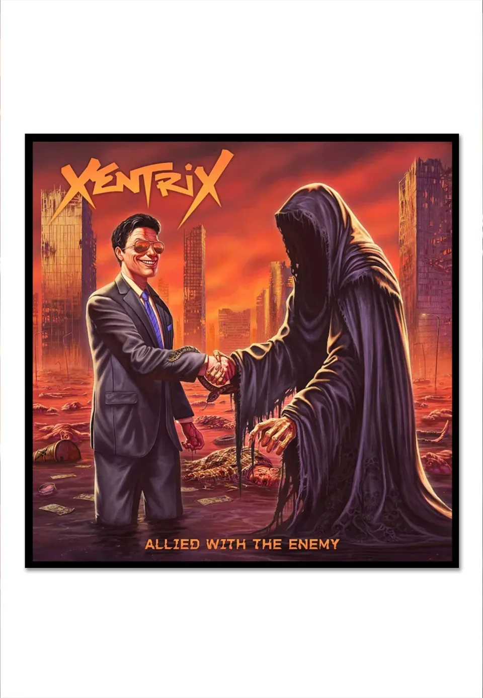 Xentrix Allied With The Enemy CD thrash metal