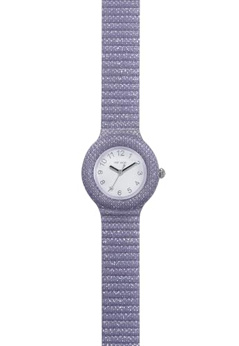 Hip Hop Shimmer Crush orologio donna lurex silicone 32 mm