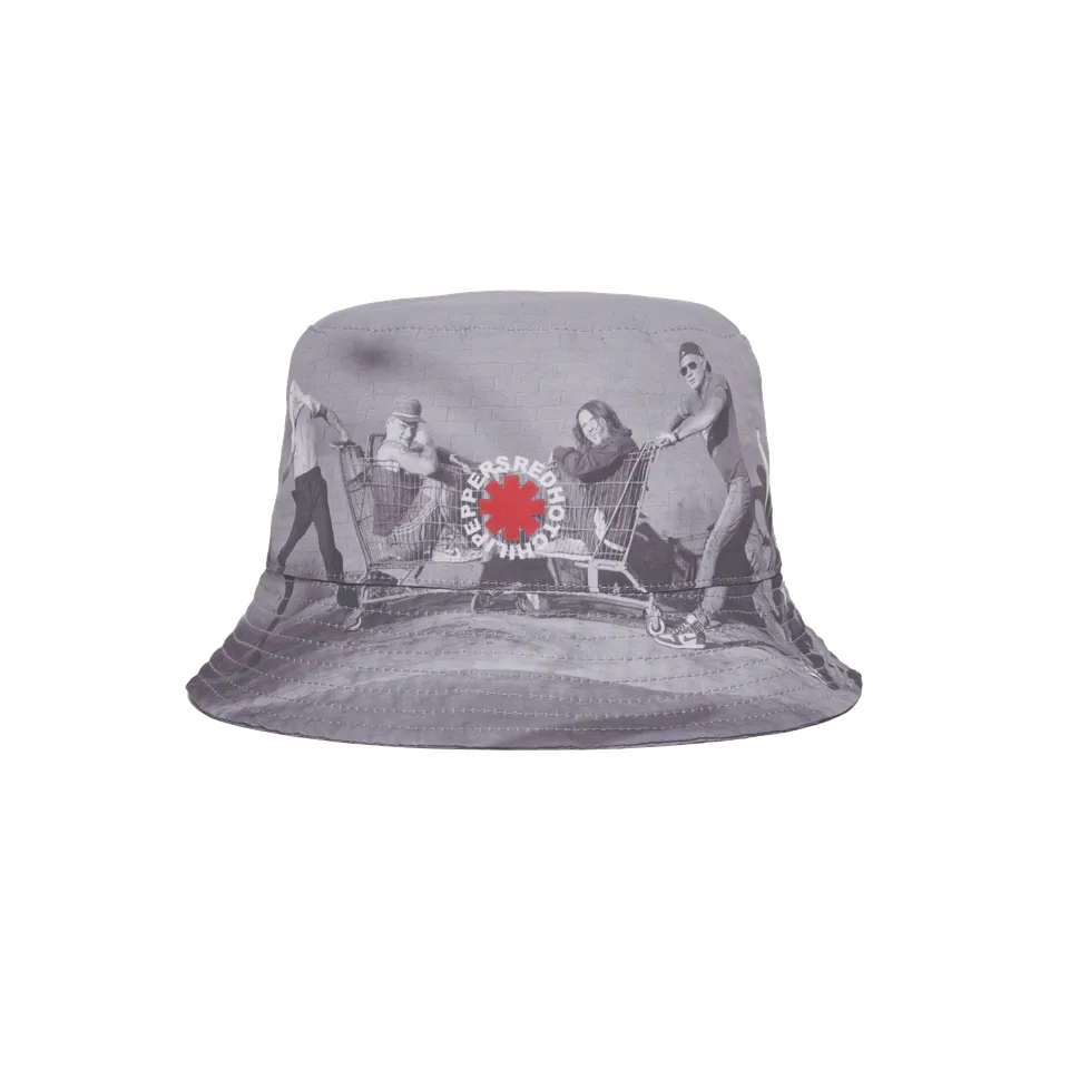 Red Hot Chili Peppers Supermarket bucket hat nylon stampa