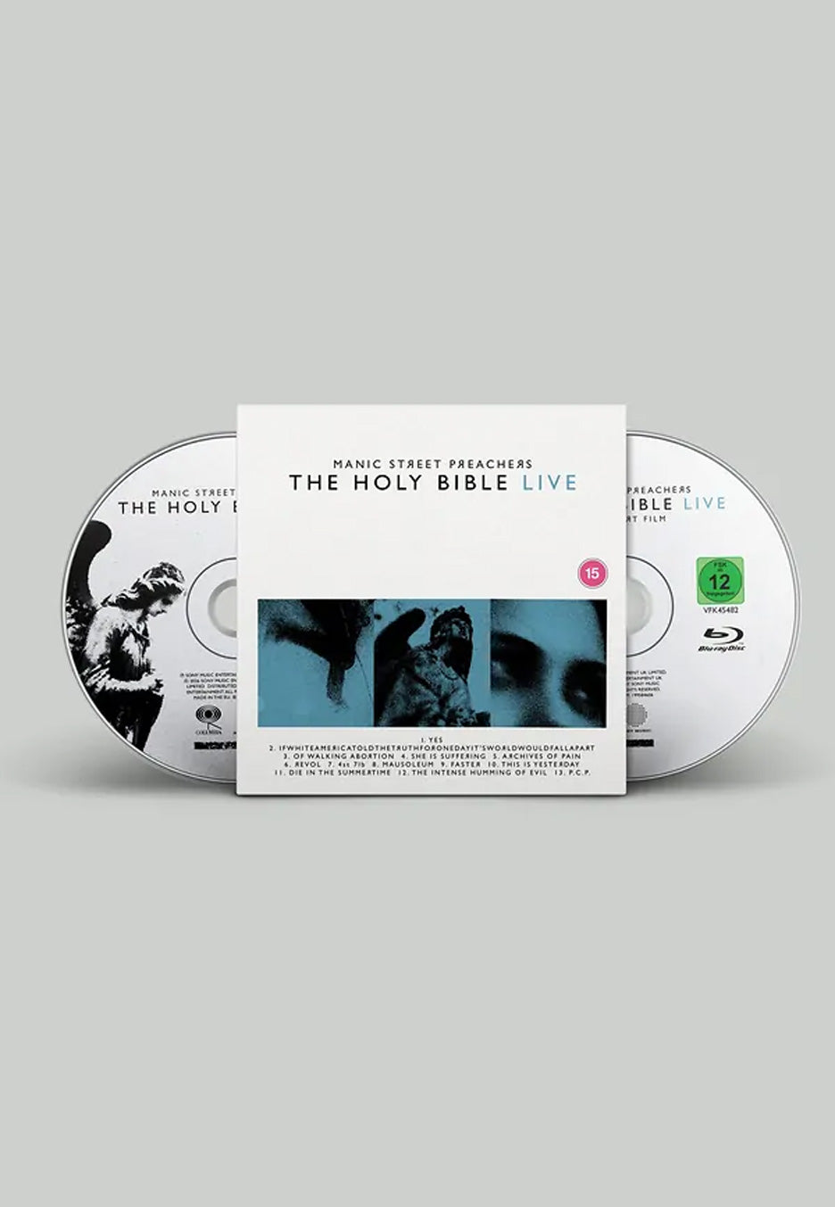 Manic Street Preachers Holy Bible Live CD + Blu-ray rock