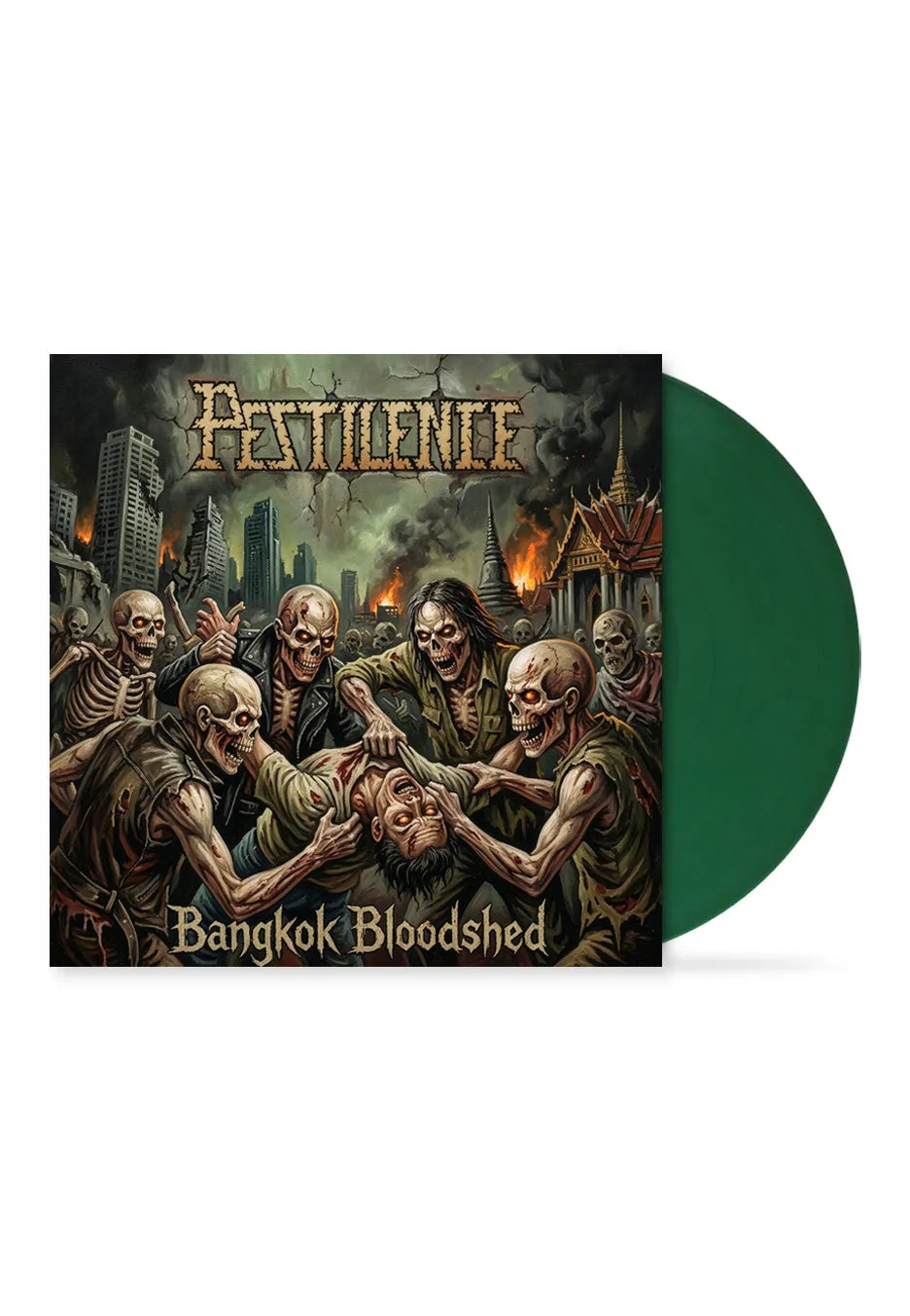 Pestilence Bangkok Bloodshed vinile LP verde limitato