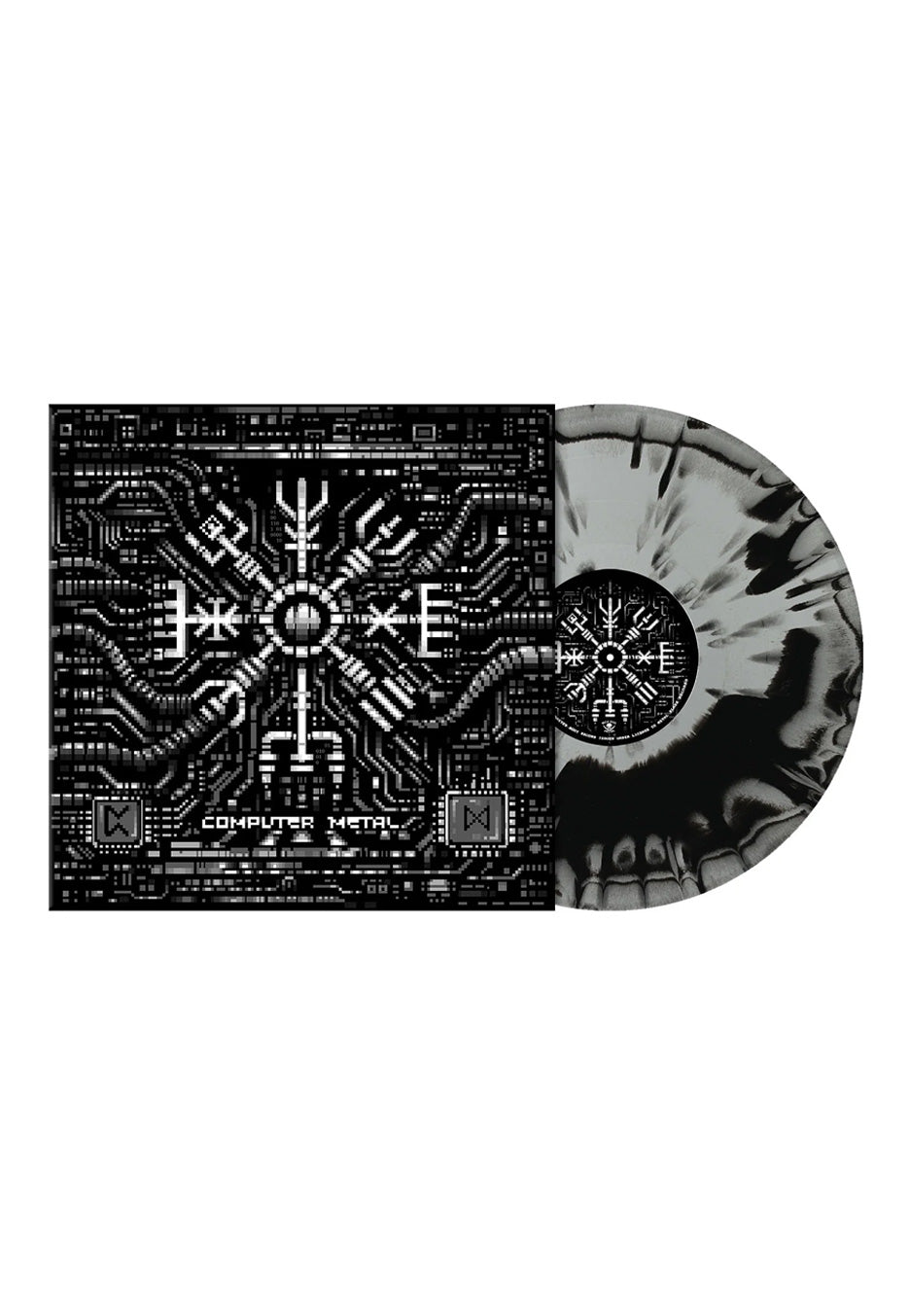 Master Boot Record Computer Metal Vinile LP Grey Black Metal