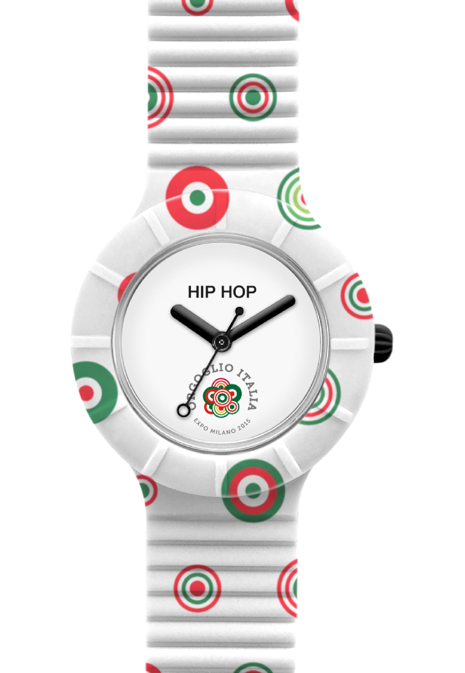Hip Hop Hero 32 HWU0563 Orologio donna silicone bianco