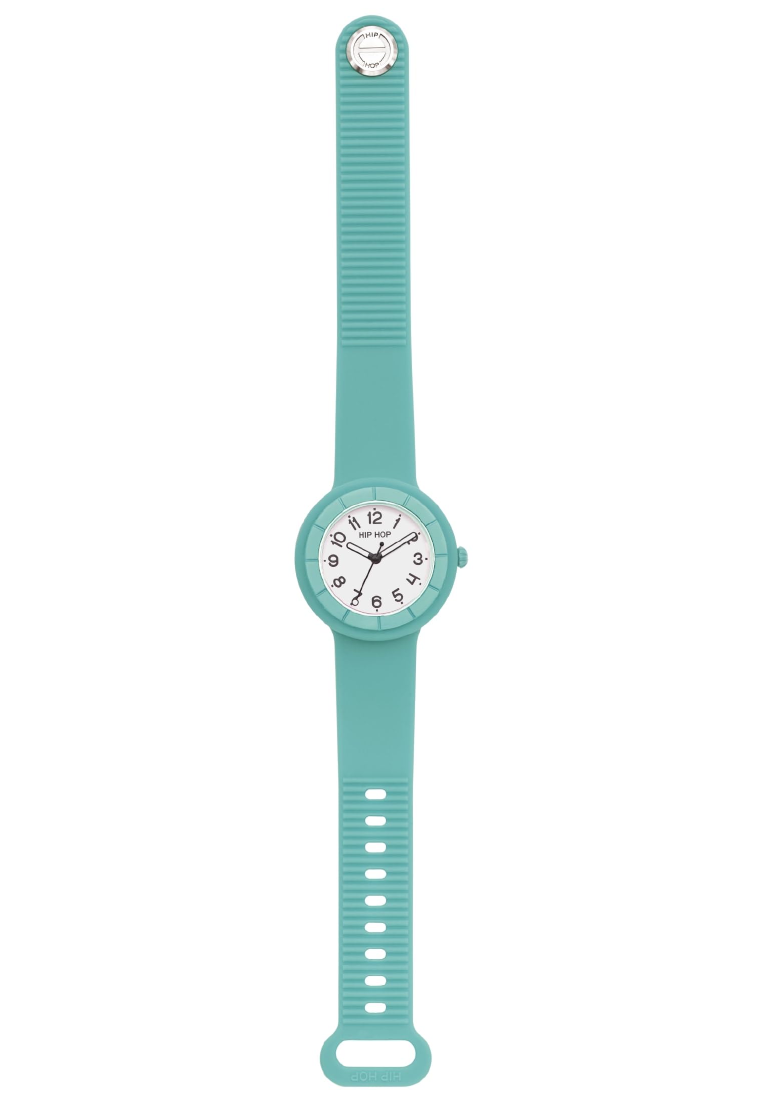 Hip Hop Hero.Dot Orologio Donna Bianco 34 mm Soft Touch